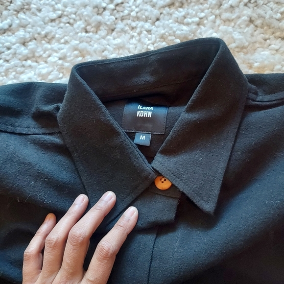 Ilana Kohn Melvin Shirt Deadstock Black M - Picture 2 of 3